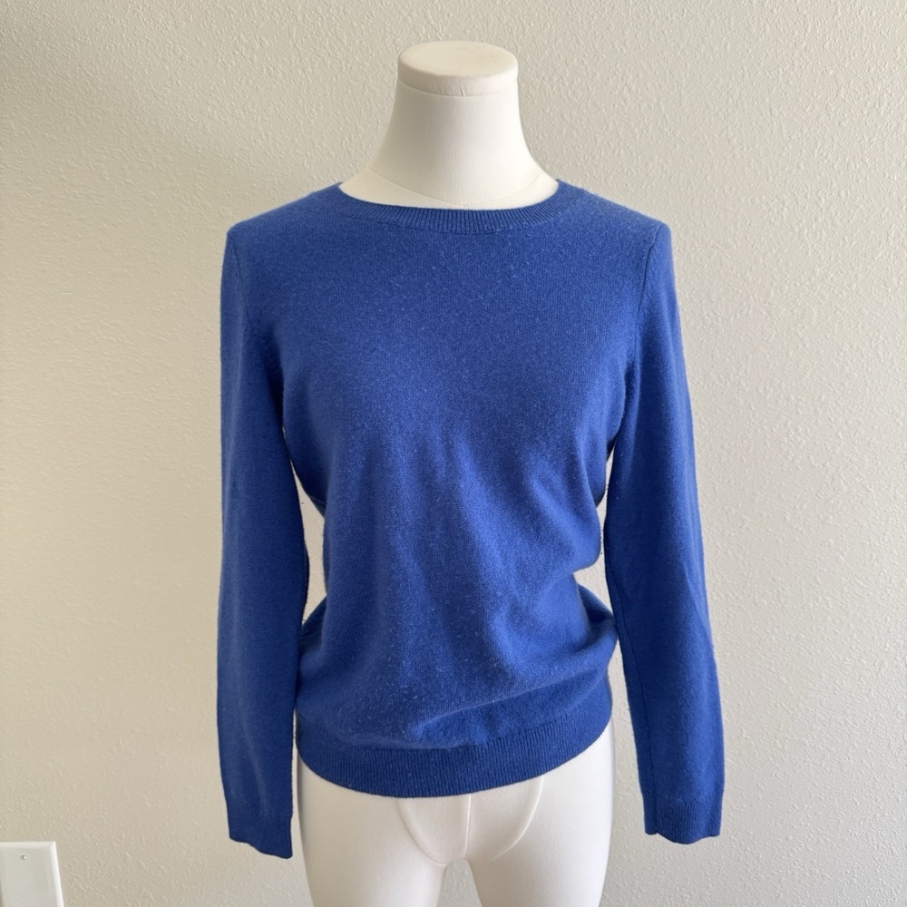 Talbots Sweater Women PSmall Cashmere Pullover Crewneck Long Sleeve Knit Classic